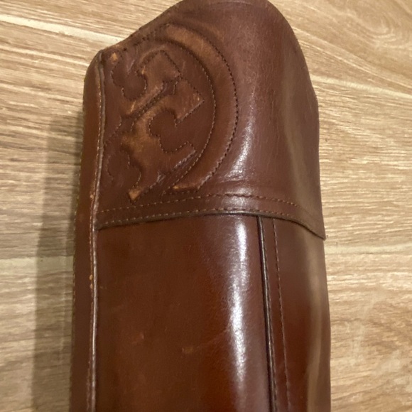 Tory Burch Brown Leather Riding Boots - Picture 7 of 16